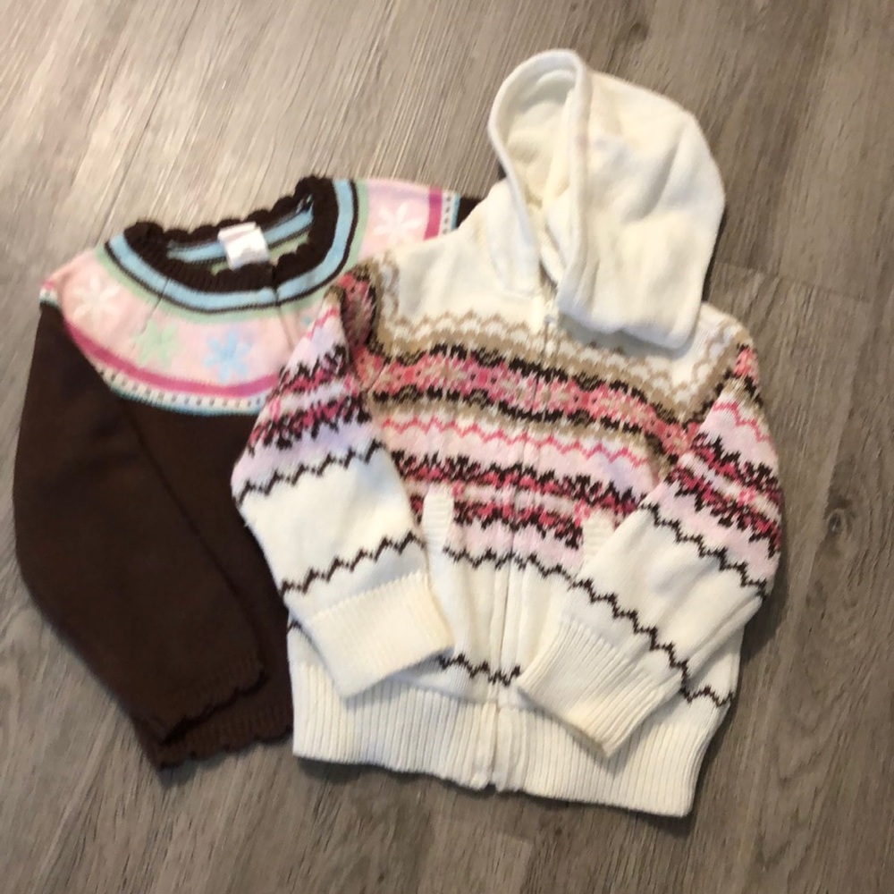 Bundle of size 2T sweaters. NWOT. Gymboree/OldNavy